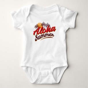 Aloha Summer Baby Bodysuit