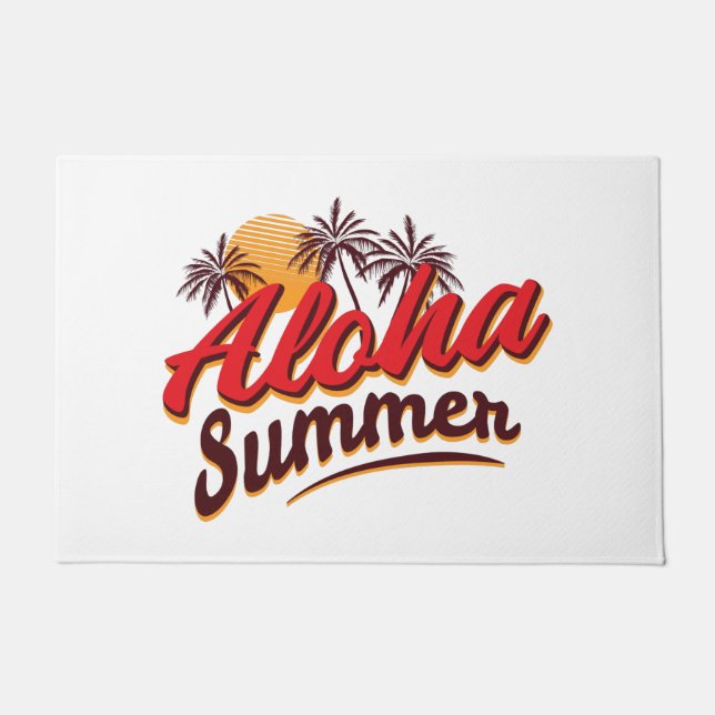 Aloha Summer Doormat (Front)