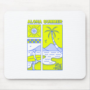 Aloha Summer Mouse Pad