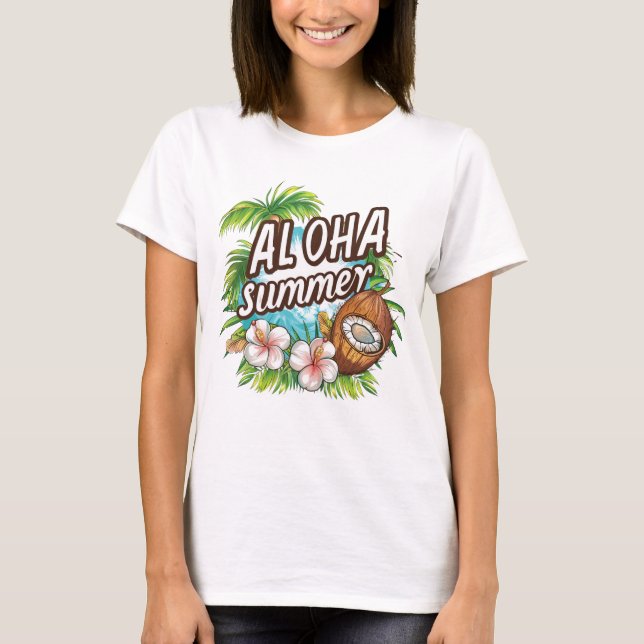 Aloha summer T-Shirt (Front)