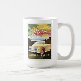 Aloha! Summer Tropical Paradise Coffee Mug