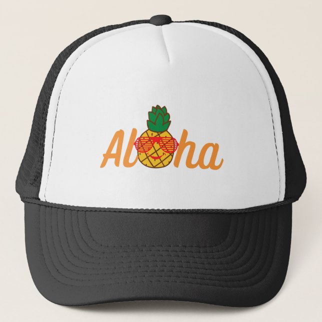 Aloha Summer Trucker Hat (Front)