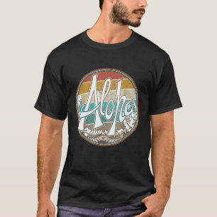 Aloha Surf Hawaii Surfboard Vintage Retro T-Shirt