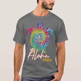 Aloha Tie Dye Sea Turtle Hawaii Matching Family Va T-Shirt