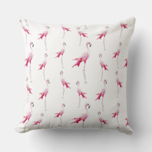 Aloha Tropical Bird Flamingo Pattern Cushion