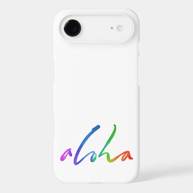 Aloha - Tropical Hand Lettering - Hawaii Hawai'i (Back)
