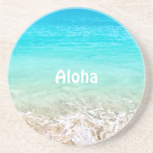 Aloha Tropical Hawaiian Ocean  Coaster