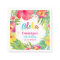 Aloha Tropical Hibiscus Luau Party Birthday Paper 