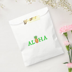 ALOHA Tropical Island Hawaii Pineapple Fruit Favour Bag