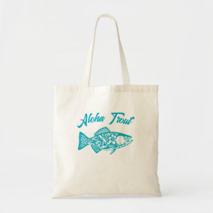 Aloha Trout-Fisherman Style Tote Bag