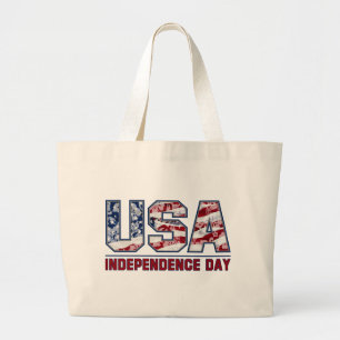 Aloha UUA Hawaiian Patriotic beach Bags