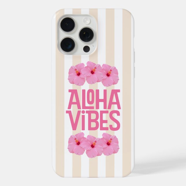Aloha Vibes Phone Case (Back)