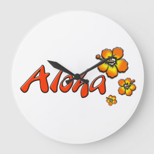 Aloha Wall Clock