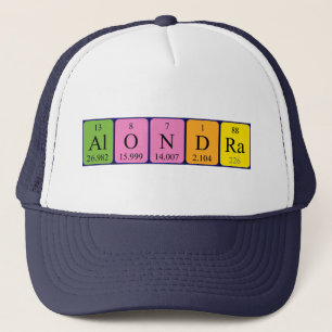 Alondra periodic table name hat