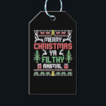 Alone At Home Movies Merry Christmas You Filty Gift Tags<br><div class="desc">Alone At Home Movies Merry Christmas You Filty</div>