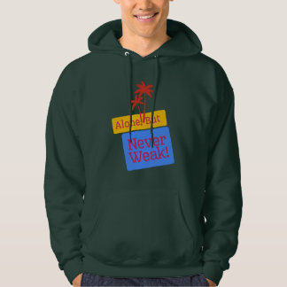 Alone, But Never Weak – Strong Tree Inspirational Hoodie