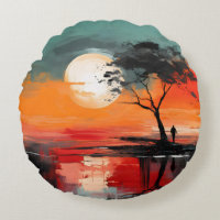 Alone by the Lake – Solitude at Sunset