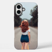 Alone Girl iPhone Case