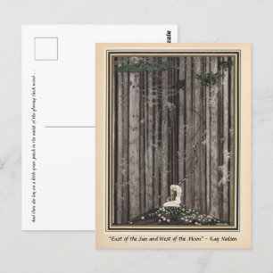 Alone in the middle of the woods Kay Nielsen Postcard