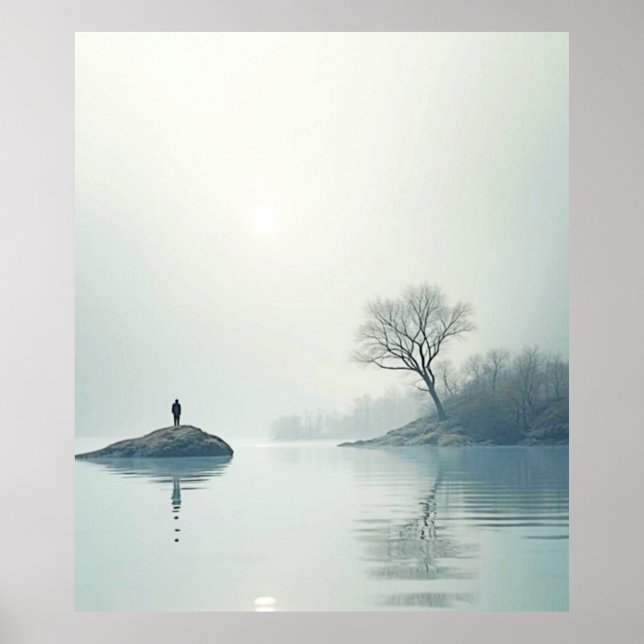 Alone in the Mist Design Poster (Front)