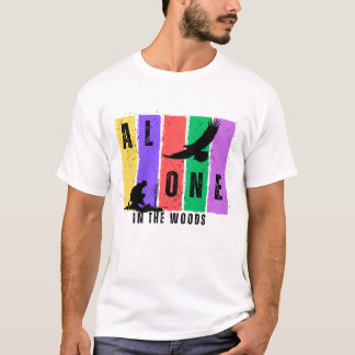 Alone in the Woods Mobile Cover T-Shirt