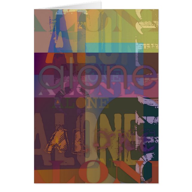 Alone - NO ! (Front)