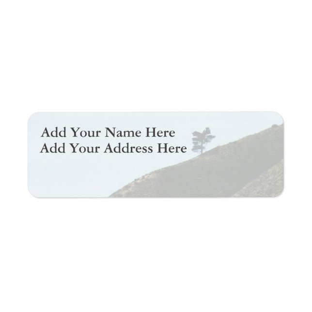 Alone Return Address Label (Front)