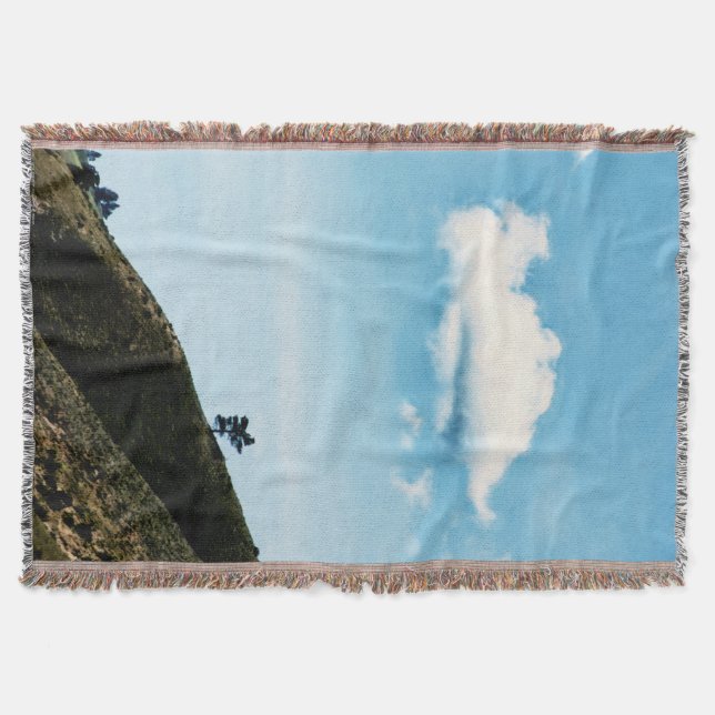 Alone Throw Blanket (Front)