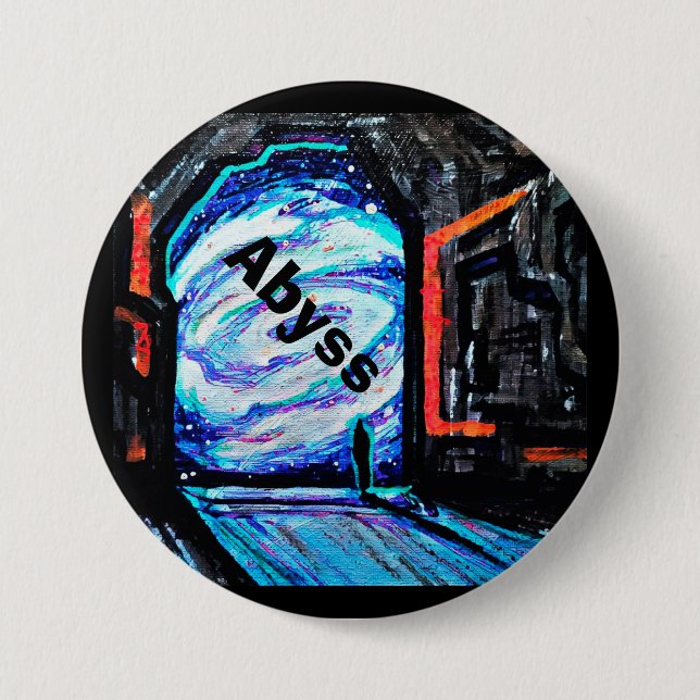 Alone with the Shiny Abyss 7.5 Cm Round Badge (Front)