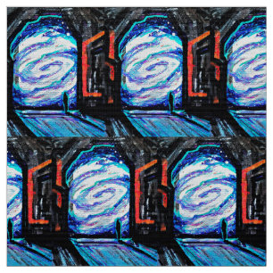 Alone with the Shiny Abyss Fabric