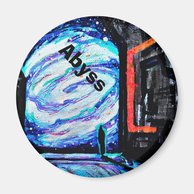 Alone with the Shiny Abyss Magnet (Front)