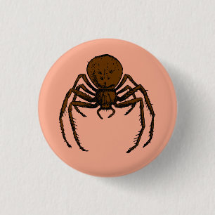 Along Came a Spider 3 Cm Round Badge