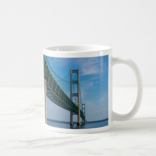 Along Mackinac Bridge Coffee Mug