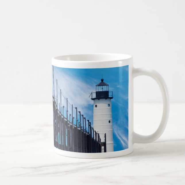 Along Manistee Coffee Mug (Right)