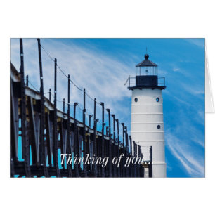 Along Manistee Thinking of you Notecard