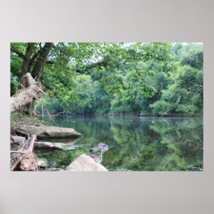 Along Rivers and Rocks Poster