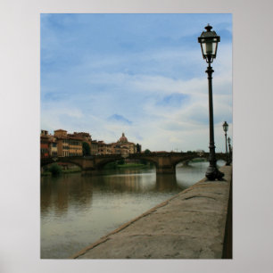 Along the Arno River Poster