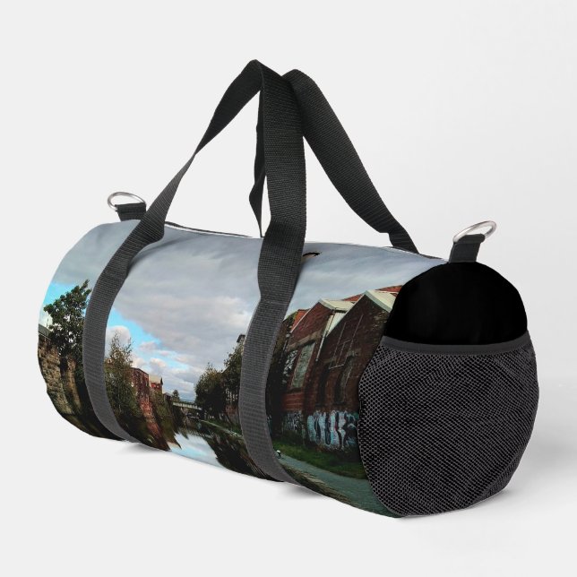 Along the canal duffle bag (Right Corner)
