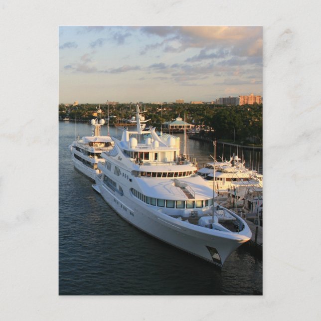 Along the Intracoastal Waterway Postcard (Front)