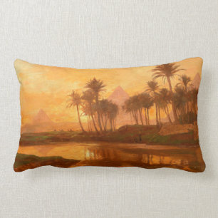 Along the Nile Lumbar Pillow