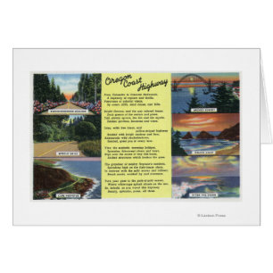 Along the Oregon Coast Highway with a Poem