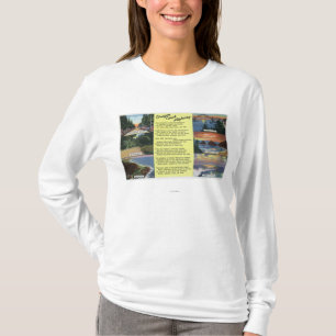 Along the Oregon Coast Highway with a Poem T-Shirt