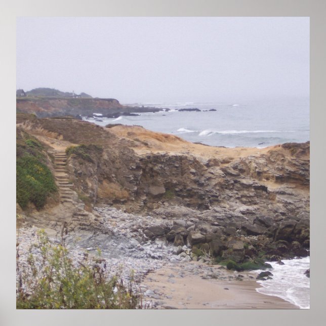 Along the Rocky Path Fine Art Print (Front)