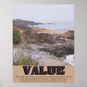 Along the Rocky Path (Value) Poster