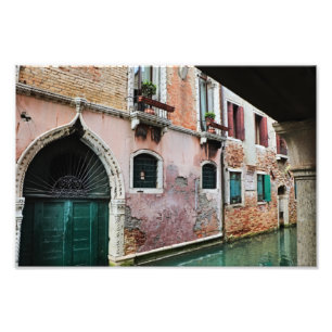 Along the Venice Canals Photo Print