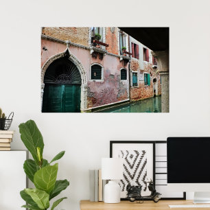 Along the Venice Canals Poster