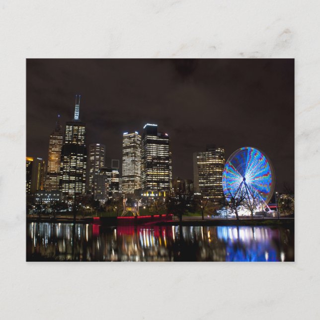 Along The Yarra Postcard (Front)