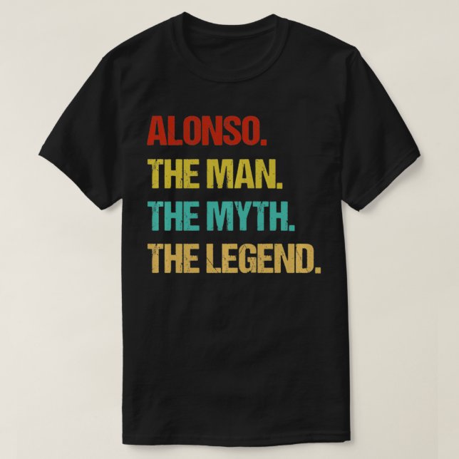 Alonso The Man The Myth The Legend Pullover  (Design Front)