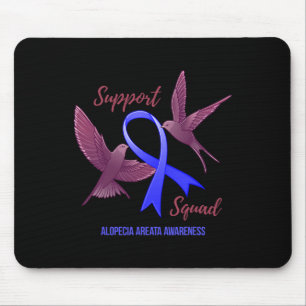Alopecia Areata Awareness Support Squad Warrior 1 Mouse Pad