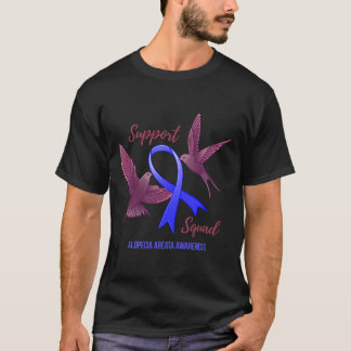 Alopecia Areata Awareness Support Squad Warrior 1 T-Shirt